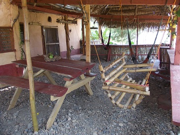 Hotel de playa en la Bahia de Tela, Honduras
